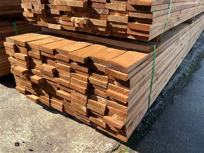 90 x 22, Tinted Pine, Merch Decking, 120 pcs @ 5.4 M, 648 Lin Metres Total Pk 870305 Thumbnail