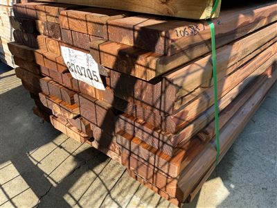 200 x 50, Tinted Pine, Bevel Sleepers, 40 pcs @ 2.4 M, 40 pcs Total Pk 870705MER Thumbnail