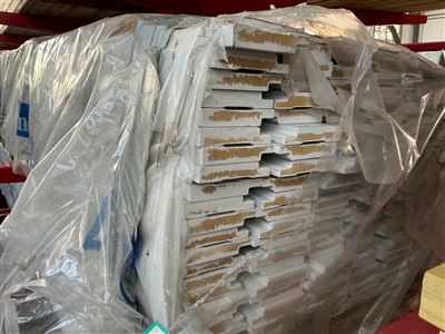 MDF Skirting , Primed, 92 x 18, 119 Pieces @ 5.4m, Equals 642 Lin Metres - Thumbnail