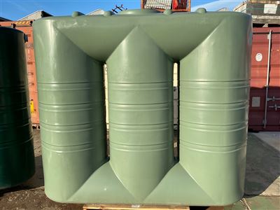 TSL660 3000L Slimline Water Tank, Rivergum - Cosmetic Defect (Details Unknown) - Size 2.15 m h x 2.48 m long x 0.81 m Width -RRP $1,655 Thumbnail