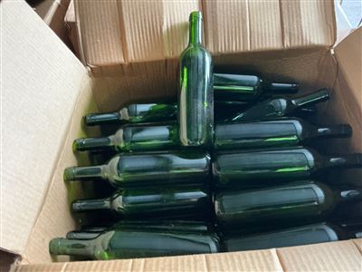 Wine Bottles -  Art On of Approx 100 (( Collect From Modbury ) Thumbnail