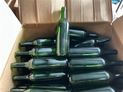 Wine Bottles -  Art On of Approx 100 (( Collect From Modbury ) Thumbnail