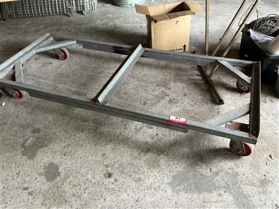 4 Wheel Crate Shop Trolley -1420 x 600 mm  -   (Collect From Modbury ) Thumbnail