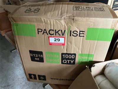 2 Cartons - Asstd. Cup Lids    -   (Collect From Modbury ) Thumbnail