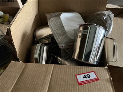 Carton of Stainless Steel Jugs    -   (Collect From Modbury ) Thumbnail