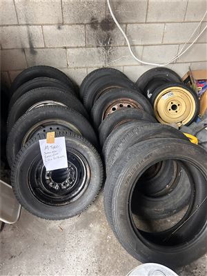 Quantity of  Wheels and Tyres -Asstd.   (Collect From Modbury ) Thumbnail
