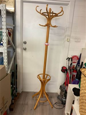 86 Cm Timber Hat Stand Thumbnail