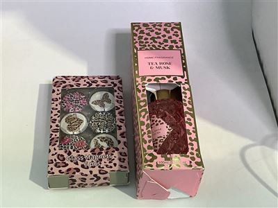 Perfume/Cologne Tea Musk & 6 Glass Magnets Thumbnail