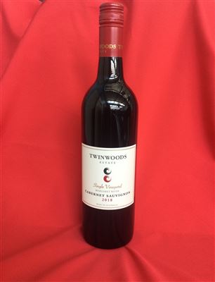 Twinwoods 2018 Cabernet Sauvignon - 6x750ml Thumbnail