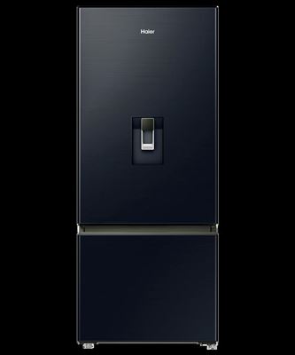 Haier 431L 500 Series Refrigerator Bottom Freezer,Water. Model Number:HRF420BHC - RRP $1399 - Serial Number: Bfq8q0154 Thumbnail