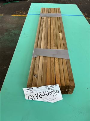 70 x 19 x 0.9 M, Tan-E Green Pine, Square Top Picket, 10 Pcs Total PK# GW640966 Thumbnail