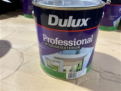 Dulux Professional Interior Exterior Acrylic  Semi Gloss   White - 4 Litre Thumbnail