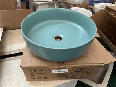Seima AURORA 385 Basin, Above 0T NOF Winter Sea Silk Matte, RRP $535 Thumbnail