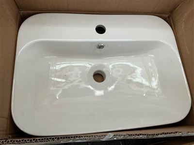 Seima LIMNI 530 Basin Gloss White INT. OF 0T, RRP $350 Thumbnail