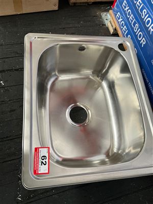 Seima ACERO Laundry  Stainless Steel,- 550 x 450 mm Thumbnail