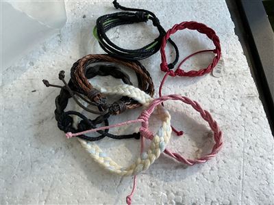 Surf Leather Bracelets - x 5 Per Pack Thumbnail