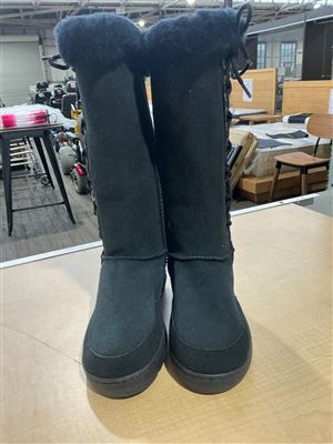 AussieLand UGG Pull On with Laceup,  Black, EUR36, ENG3, 23cm Thumbnail