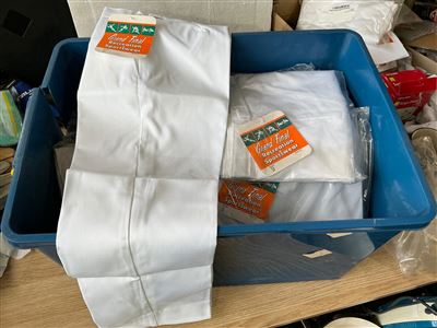 White Cricket trousers-Carton of 24- Childs  Size 9 Thumbnail