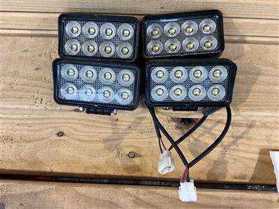 Led Work Lights - Quantity of 4 Thumbnail