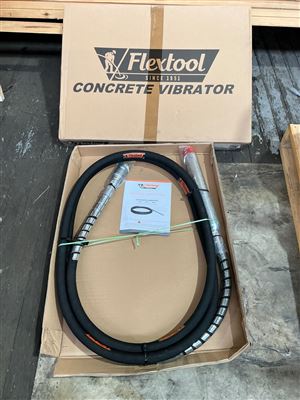 Flextool Flexshaft Concrete Vibrator 60mm x 6m Rubber Tip Thumbnail