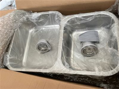 Argent - Tempo Main Bowl & Rh Offset 3/4 Bowl-sold per each  - RRP $265 Thumbnail