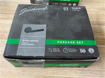 Allegion - Rivera Lever Passage Set Quick Fix. RRP  - $70 Thumbnail