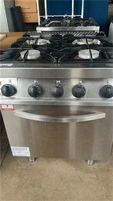 Fagor Stainless Steel Gas 4 Burner / Oven -  Fagor CG-41A  ( Collect From Port Lincoln Campus) Thumbnail