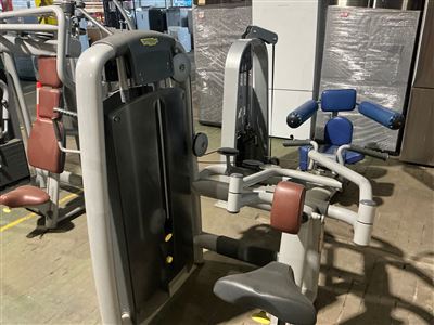 TechnoGym Upper Back Machine - Pin Loaded Commercial Strength Thumbnail