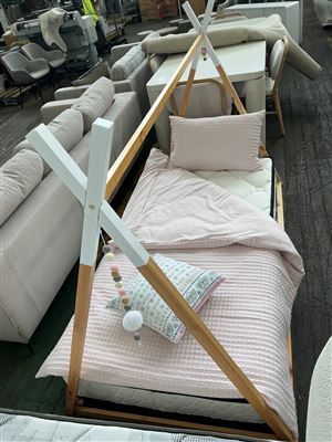 Single Bed, Tent Shape, Includes Mattress, Donna & Cover, Pillow Thumbnail