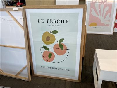 Large Print, Le Pesche, Nature and Culture, Food and Drink Festival 880 x 1200mm Thumbnail