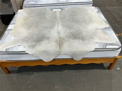 Mat, Animal Hide, Possible Faux Leat Thumbnail