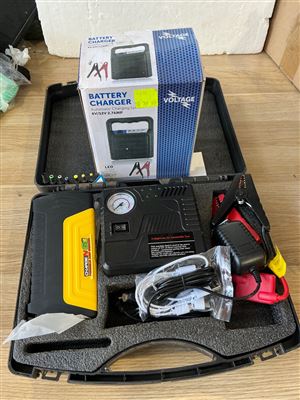 Battery Charger 12 Volt and Charge and Go Jump Start Thumbnail