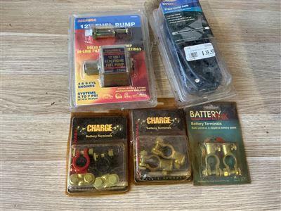 Battery Starter Cable, 12 V Fuel Pump and Battery Terminals Thumbnail