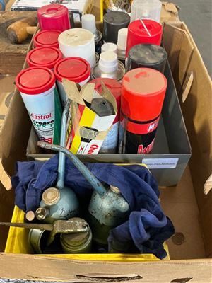 Oil Cans , Grease , Degreaser, etc Thumbnail