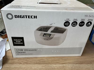 Digi Tech Ultrasonic Cleaner - Appears New Thumbnail