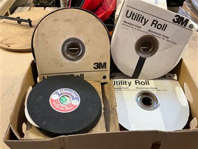 Abrasive Belt  Rolls and 9” Cutoff Wheels Thumbnail
