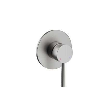 Brushed Nickel Single-Function Shower Mixer Thumbnail