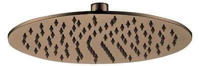 Brushed Rose Gold Ultrathin Shower Head Round 250mm Thumbnail