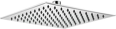 Chrome Ultrathin Shower Head Square 250mm Thumbnail