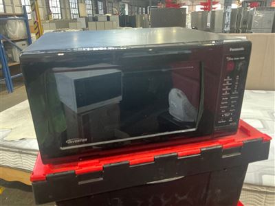Panasonic Microwave, The Genius Sensor, Inverter, 1100W, NN- st756B, Not Tested, Thumbnail