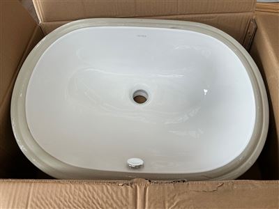 Seima Ceramic Under Counter Basin - Arko 585 -585 mm x 395 x 195 mm -Sold Per Each Thumbnail