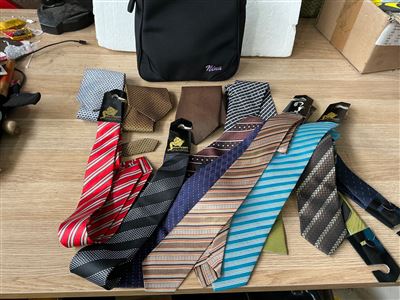 Quantity of Ties Includes Silk Ties - and Bag Thumbnail