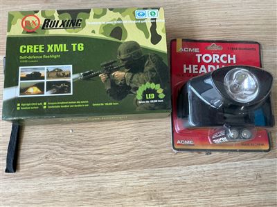 Led. Torch and Torch Headlight. Thumbnail