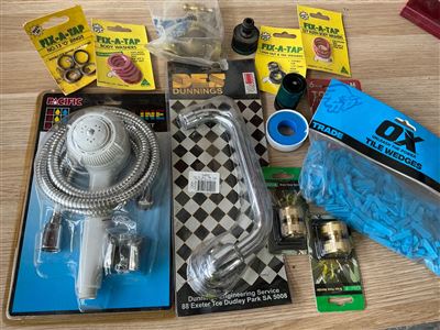 Quantity of Plumbing , Bathroom Hand Shower , Bath Spout , Hose Fittings etc. Thumbnail