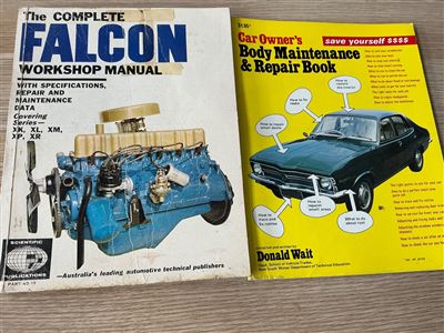 Falcon  Workshop Manual Early Models and Body Maintenance Book Thumbnail