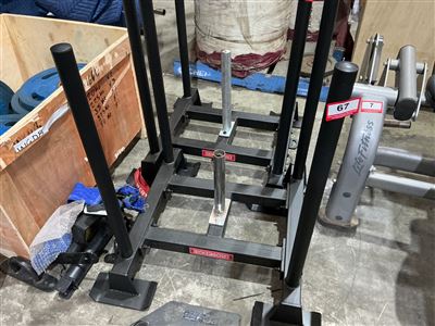 Iron Edge Weight Sled with Push Handles and Loading Post Thumbnail