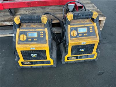 Quantity of 2 CAT Jump Starter Packs - Sold As Is Thumbnail