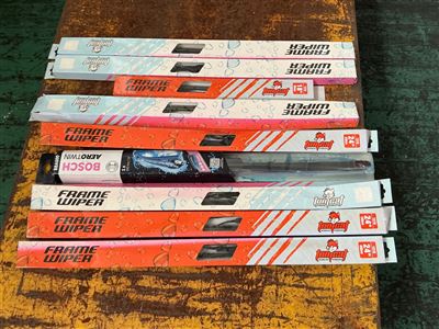 Framed Wiper Blade - Tom Cat - Quantity of 9 - Mixed Sizes Thumbnail