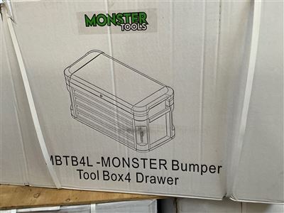Monster Bumper Tool Large 4 Drawer Tool Box RRP $599 Thumbnail