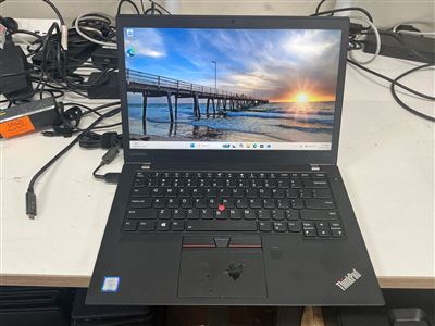 Lenovo 20HGS5GB00 ThinkPad T470s - Intel Core i7-7600U CPU, 8 GB RAM, 256GB NVMe SSD with Adapter Thumbnail